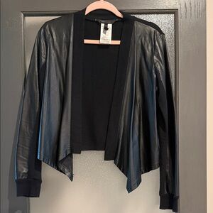 BCBGMaxAzria Black Leather Jacket